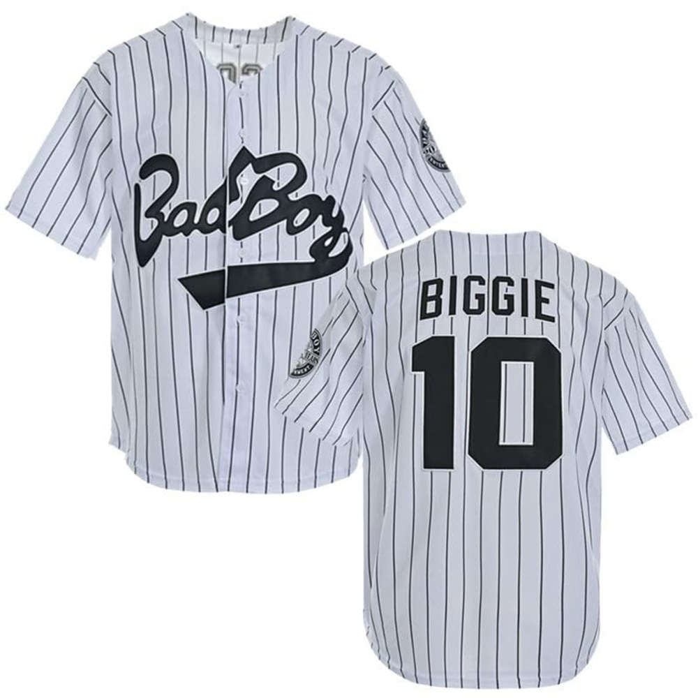 NWOT 90's Bad Boy Records Jersey #10 Biggie Smalls
B.I.G Hip Hop